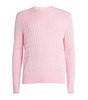 Cotton Cable-Knit Sweater