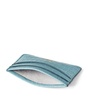 Croc-Embossed Leather Card Holder