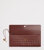 Mini Lambskin Andiamo Clutch Bag