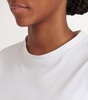 Cropped Flocked-Logo T-Shirt