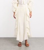 Cotton Ruffled Maxi Skirt