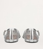 Metallic Net Mary Jane Ballerina Flats