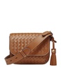 Woven Leather Ella Cross-Body Bag
