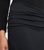 Crepe Jersey Midi Skirt
