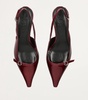 Patent Leather Saba Slingback Heels 55