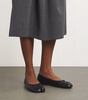 Leather Tabi Ballerina Flats