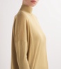 Cashmere Metallic Rollneck Sweater