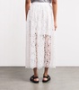 Cotton Crochet Maxi Skirt