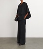 Satin Cape Arona Blouse