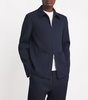 Virgin Wool-Blend Bomber Jacket