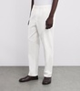 Cotton-Blend Jabari Straight Trousers