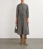 Cotton Printed Midi Dress