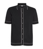 Cotton-Silk Short-Sleeve Shirt