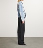 Denim Stand-Collar Jacket