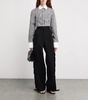 Stripe Cropped Shirt