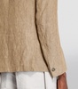Linen Single-Breasted Blazer