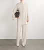 London Wide-Leg Tailored Trousers