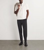 Cotton Zip-Up Polo Shirt