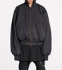 Cotton Hooded Bomber Jacket