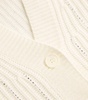 Virgin Wool-Cashmere Embellished Cardigan