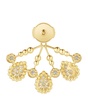 Yellow Gold and Diamond Serpent Bohème Solarité Single Earring