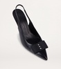Leather Slingback Pumps