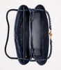Large Denim Bouclé Andiamo Top-Handle Bag