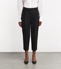 Pleated Straight Trousers