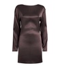 Satin Pointe Mini Dress