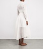 Linen-Silk Shirt Dress