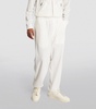 Waffle-Knit Elasticated-Waist Trousers