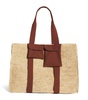 Raffia Voyageur Tote Bag