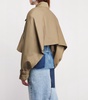 Graziano Cut-Off Trench Coat