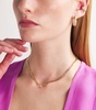 Yellow Gold and Diamond Galaxy Single Ear Cuff