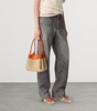 Small Raffia Parachute Shoulder Bag