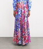 Floral High-Rise Palazzo Trousers