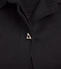 Wool-Silk Button Crane Jacket