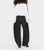 Cotton Balloon-Sleeve Shirt