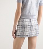 Tweed Check Mini Skirt