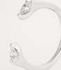 White Gold and Diamond Orbit Ring