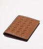 Woven Leather Card Case