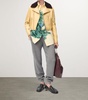 Cotton-Silk Juniper Branch Shirt