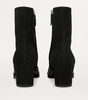 Suede Embellished Ankle Boots 60