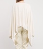 Silk Bouclé Cape Sweater