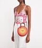 Small Raffia Round Top-Handle Bag