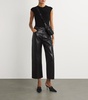 Leather-Blend Ren Jeans