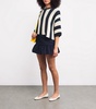 Cotton-Blend Striped Sweater