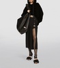 Gabardine palazzo pants