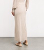 Wool-Cashmere Buttoned Maxi Skirt