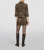 Leopard Print Mini Skirt